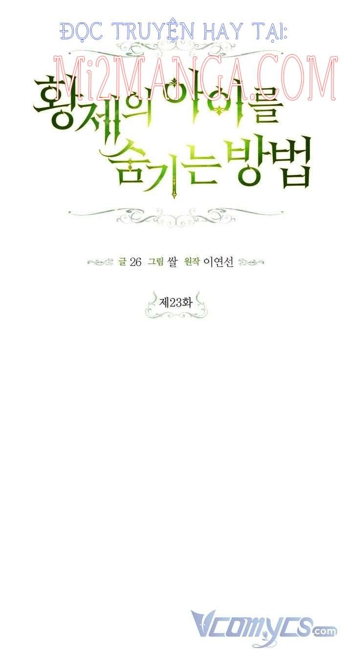 Phương Pháp Che Giấu Đứa Con Của Hoàng Đế Chapter 23.5 - 11