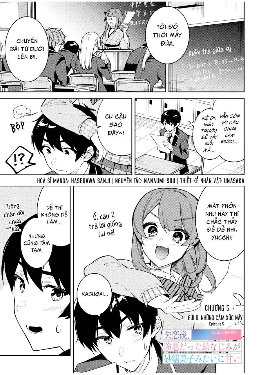 Shitsurengo, Kenaku Datta Osananajimi Ga Sato Kashi Mitai Ni Amai ~ Sugar After Bitter ~ Chapter 5 - 2