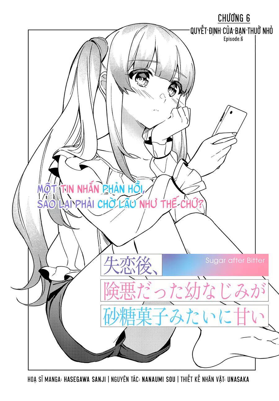 Shitsurengo, Kenaku Datta Osananajimi Ga Sato Kashi Mitai Ni Amai ~ Sugar After Bitter ~ Chapter 6 - 3