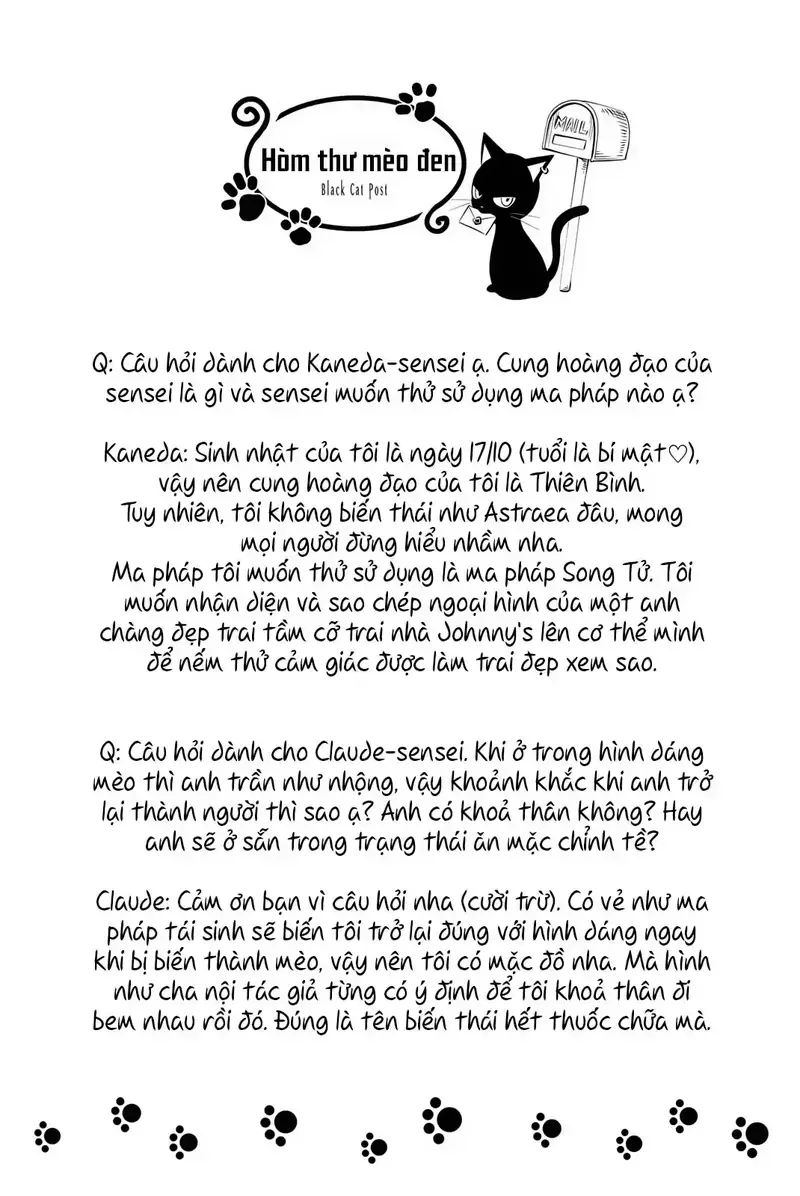 Hắc Miêu Và Lớp Học Phù Thủy Chapter 27.5 - 2