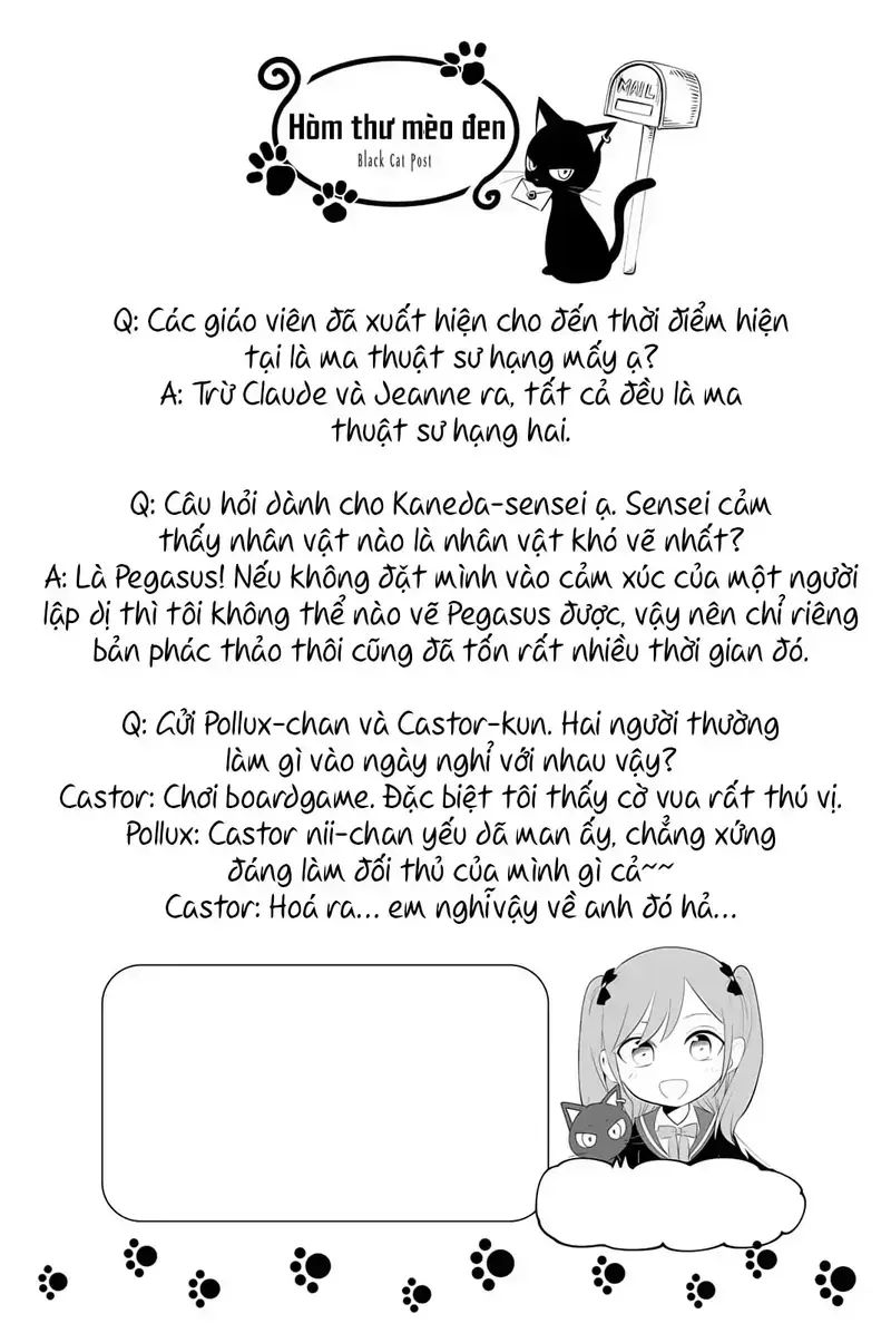 Hắc Miêu Và Lớp Học Phù Thủy Chapter 35.5 - 4