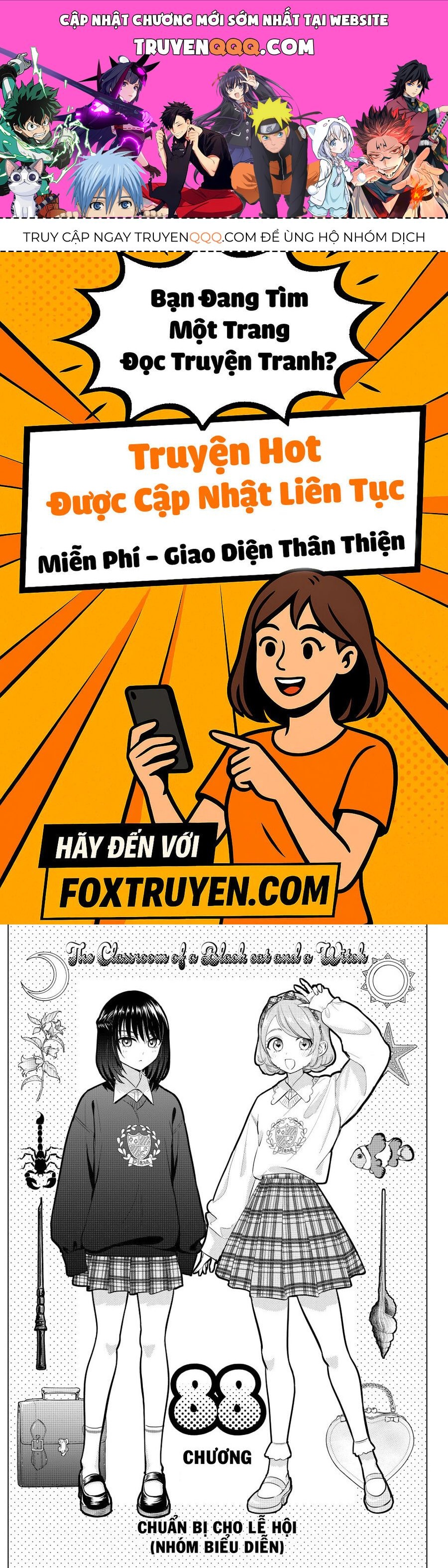 Hắc Miêu Và Lớp Học Phù Thủy Chapter 88 - 1