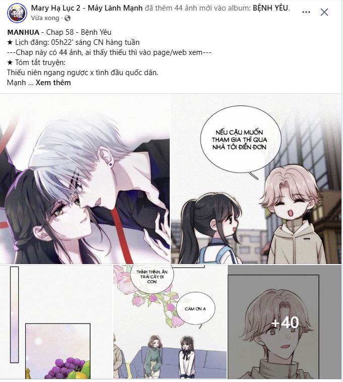 Bá Vương Sủng Ái Cô Vợ Mù Chapter 58.1 - 2