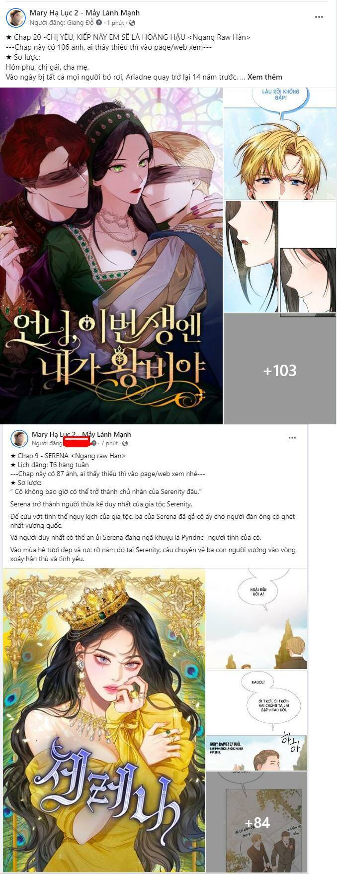 Chị Gái À, Kiếp Này Em Chính Là Nữ Hoàng Chapter 20.1 - 24