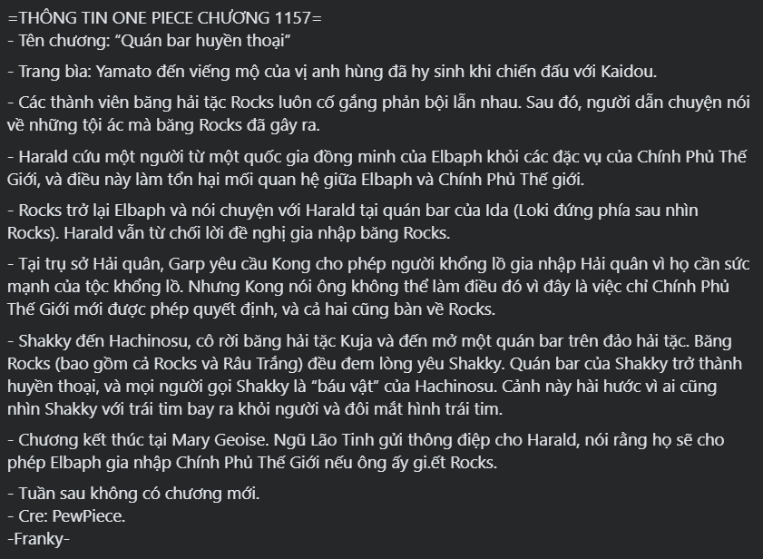 One Piece Chapter 1157 - 3