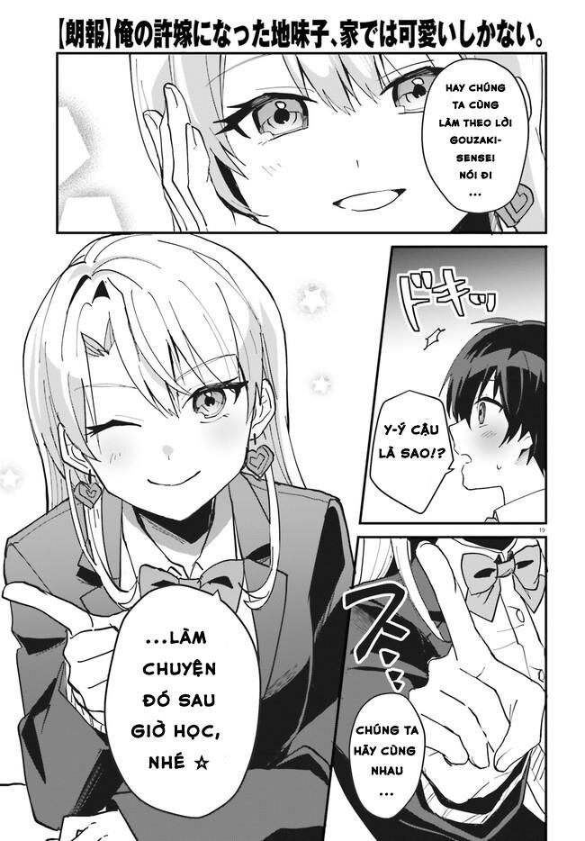 Hôn Thê Nhạt Nhẽo Của Tôi Chỉ Đáng Yêu Khi Ở Nhà Chapter 5 - 19