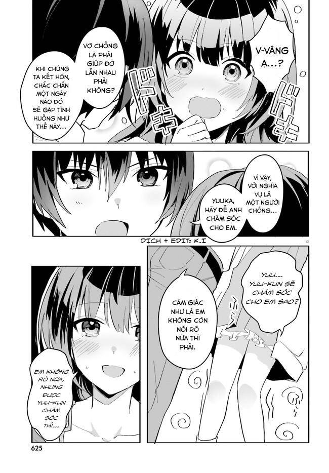 Hôn Thê Nhạt Nhẽo Của Tôi Chỉ Đáng Yêu Khi Ở Nhà Chapter 9 - 14