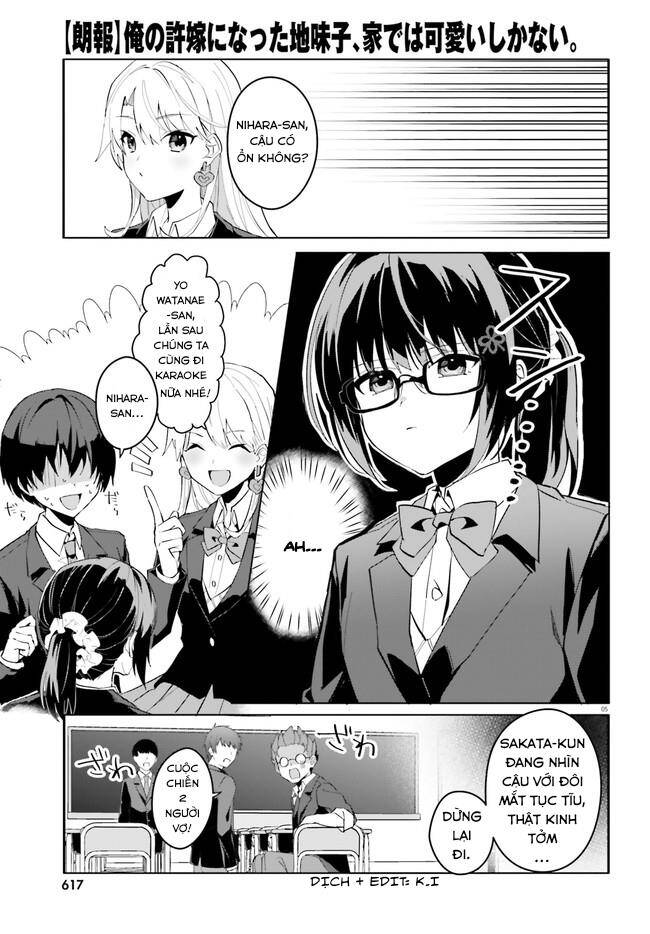 Hôn Thê Nhạt Nhẽo Của Tôi Chỉ Đáng Yêu Khi Ở Nhà Chapter 9 - 6