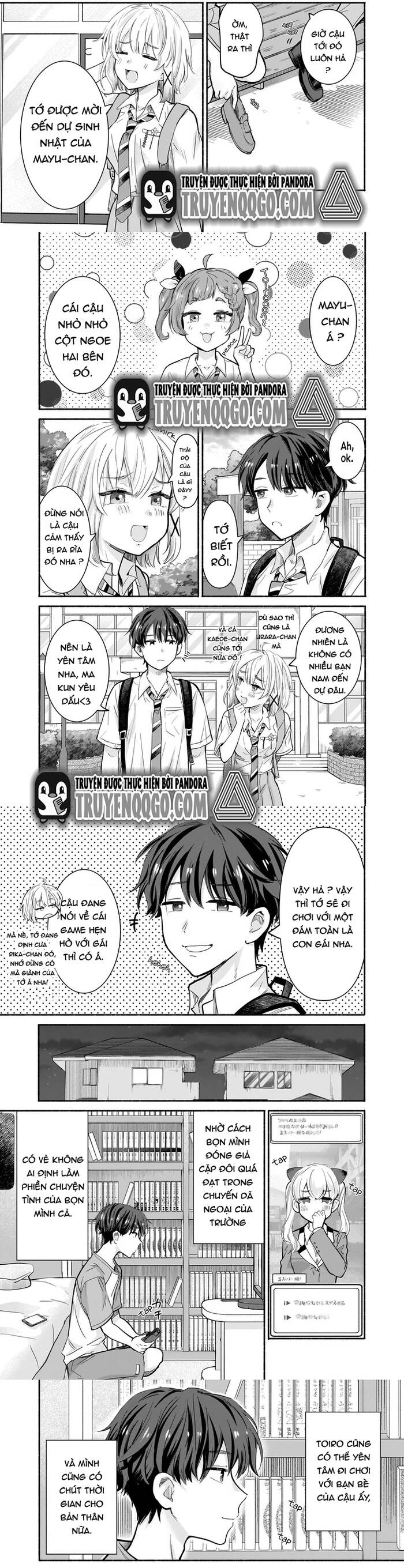 Nee, Mou Isso Tsukiacchau? Osananajimi No Bishoujo Ni Tanomarete, Camo Kareshi Hajimemashita Chapter 24 - 2