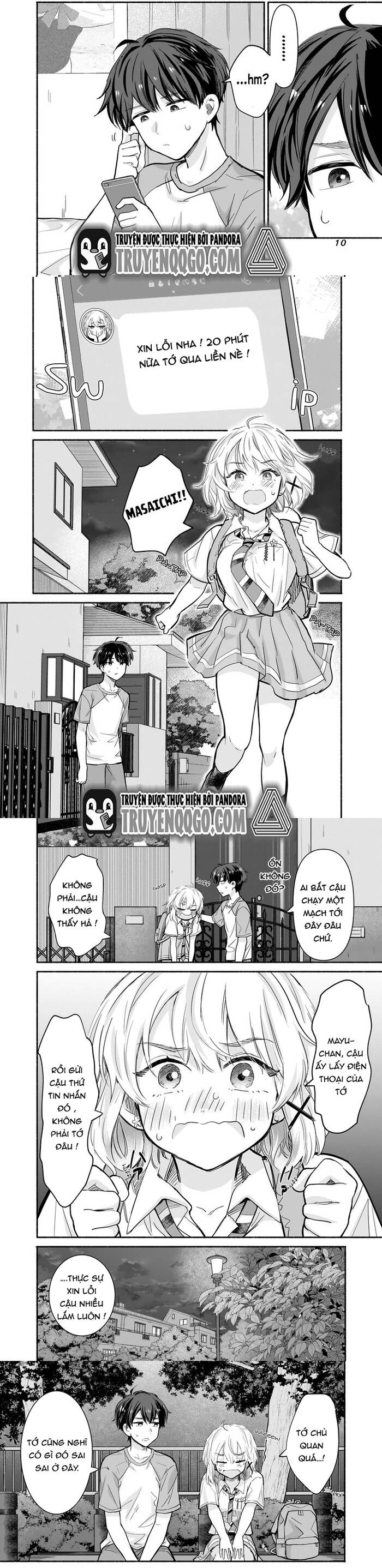 Nee, Mou Isso Tsukiacchau? Osananajimi No Bishoujo Ni Tanomarete, Camo Kareshi Hajimemashita Chapter 24 - 4