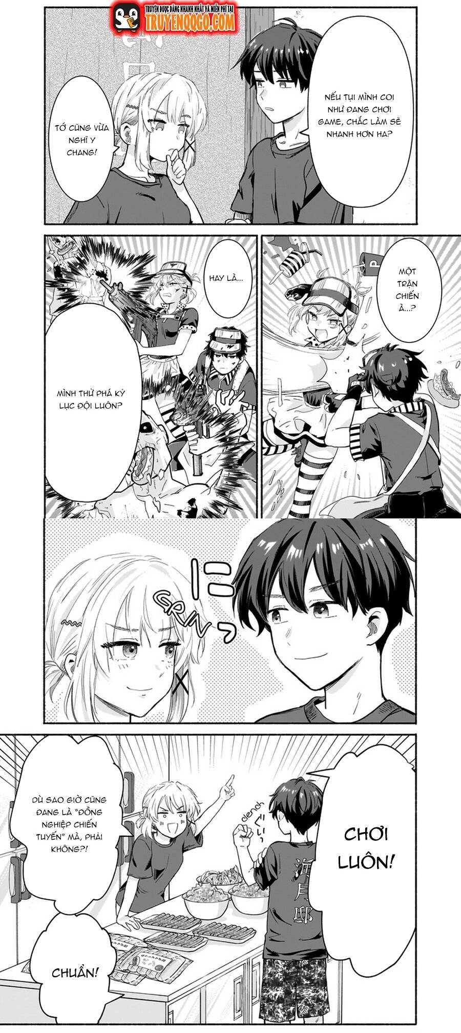 Nee, Mou Isso Tsukiacchau? Osananajimi No Bishoujo Ni Tanomarete, Camo Kareshi Hajimemashita Chapter 29 - 10