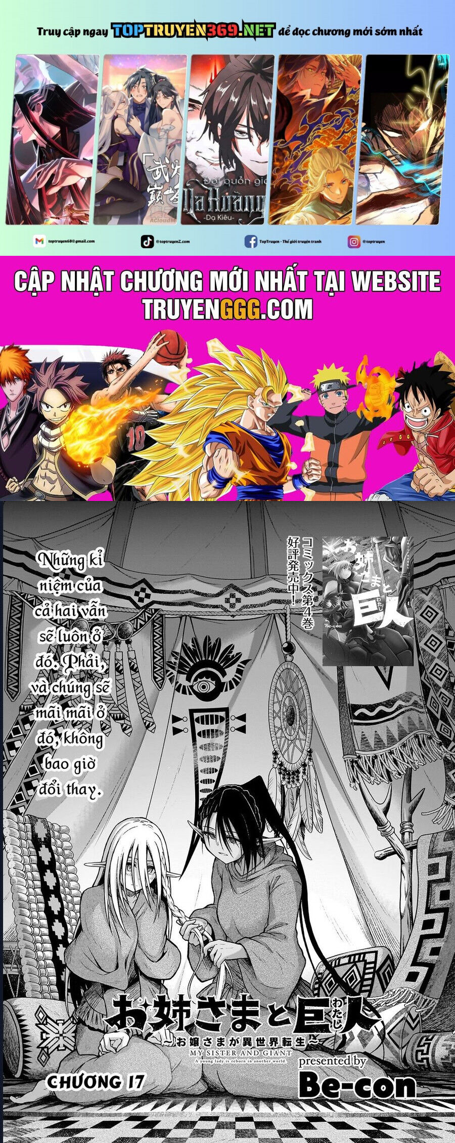 Chị Gái Tôi Và Người Khổng Lồ Chapter 17 - 2