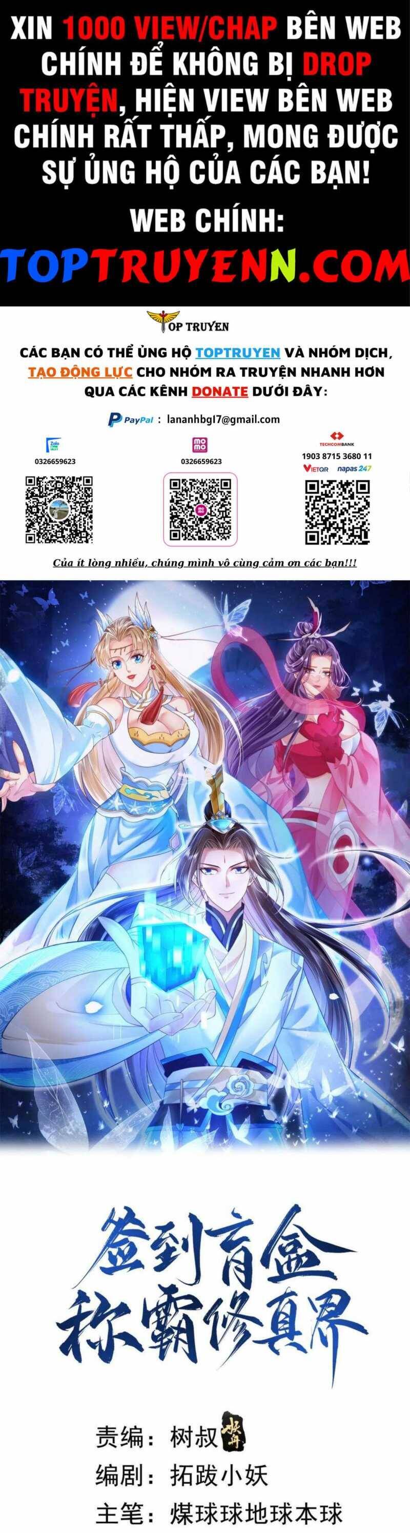 Đăng Nhập Blind Box Xưng Bá Tu Chân Giới Chapter 109 - 1