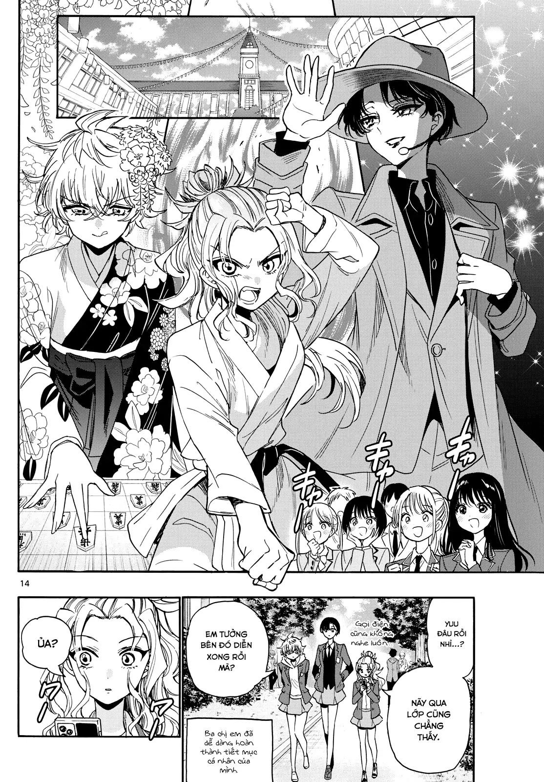 Ba Chị Em Nhà Mikadono Dễ Đối Phó Thật Đấy Chapter 175 - 15