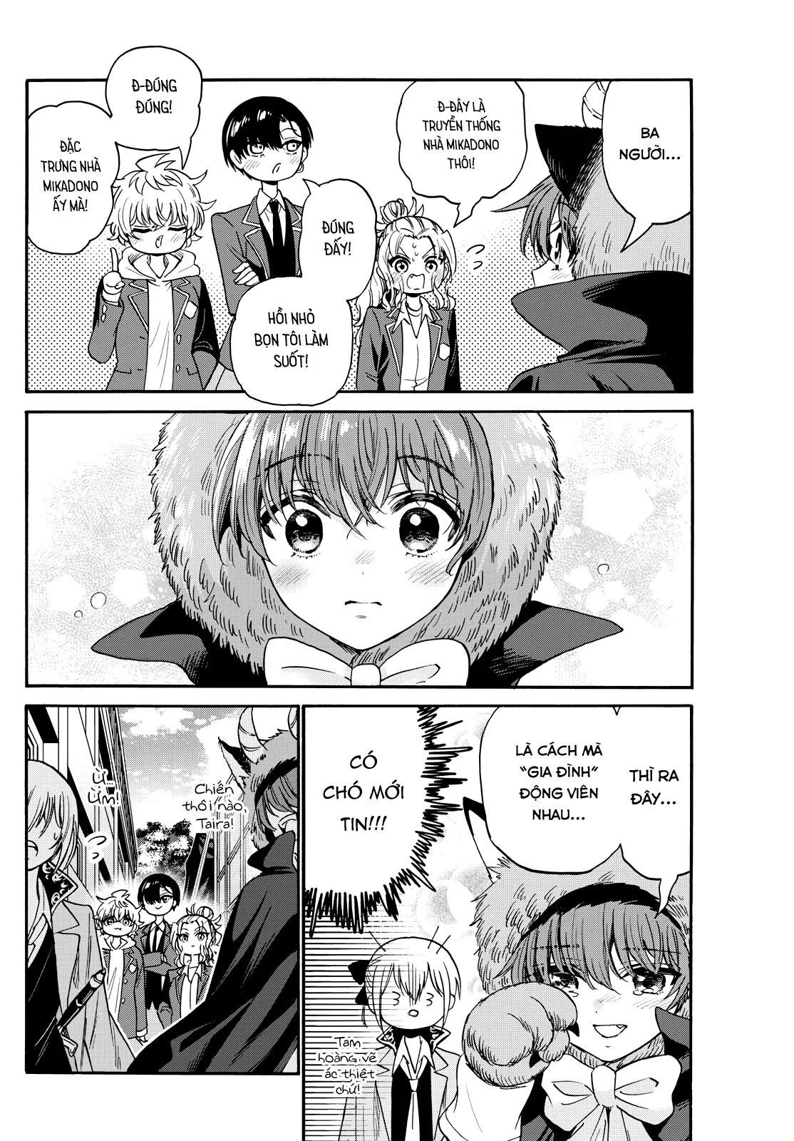 Ba Chị Em Nhà Mikadono Dễ Đối Phó Thật Đấy Chapter 176 - 8