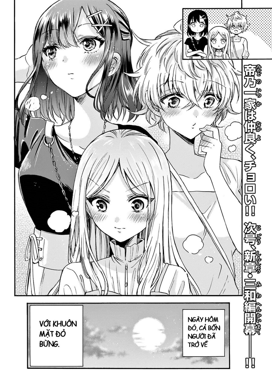 Ba Chị Em Nhà Mikadono Dễ Đối Phó Thật Đấy Chapter 35 - 18