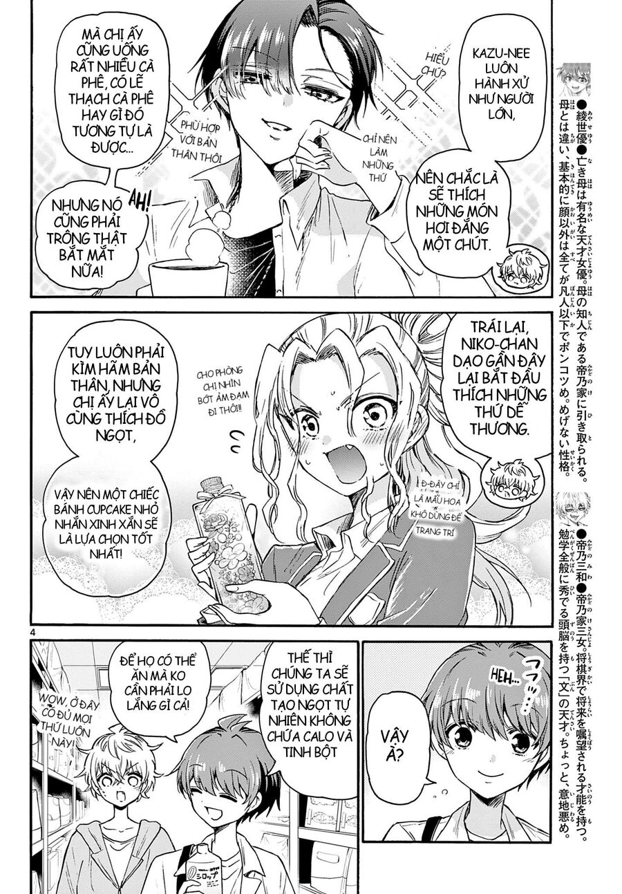 Ba Chị Em Nhà Mikadono Dễ Đối Phó Thật Đấy Chapter 42 - 4