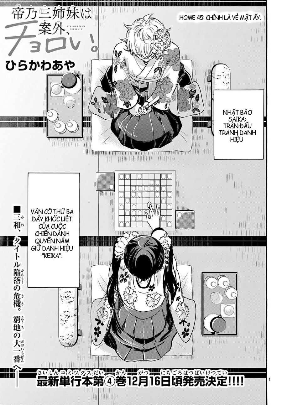 Ba Chị Em Nhà Mikadono Dễ Đối Phó Thật Đấy Chapter 45 - 1