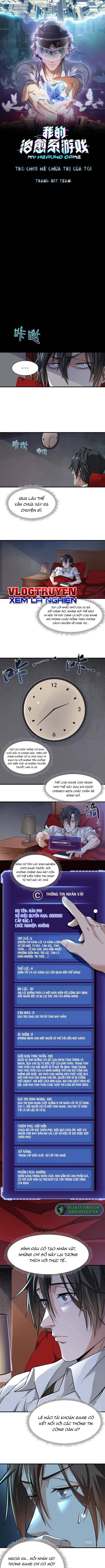 Trò Chơi Hệ Chữa Trị Của Tôi Chapter 4.1 - 2