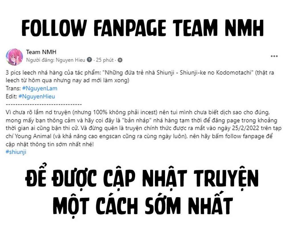 Những Đứa Trẻ Nhà Shiunji Chapter 0 - 4