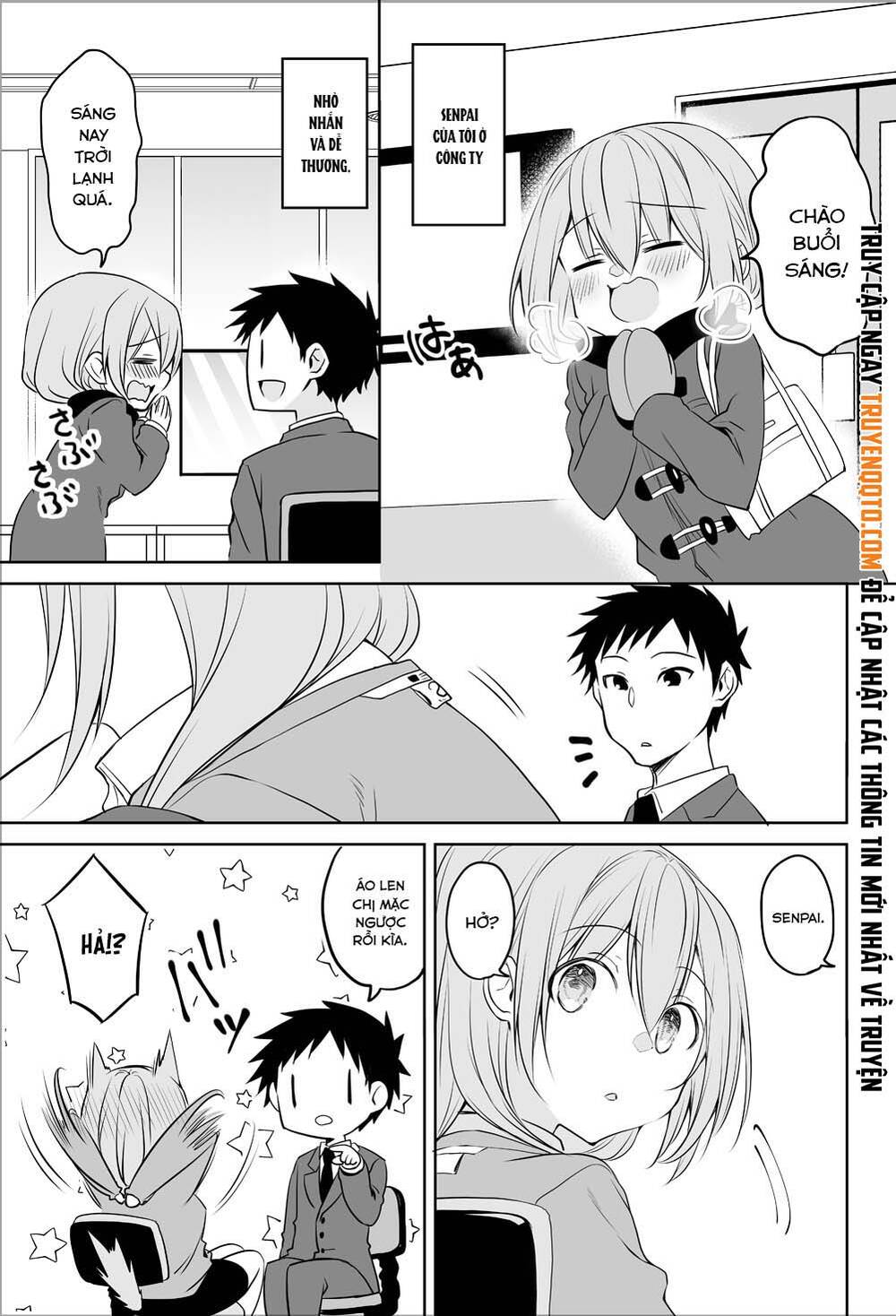 Câu Chuyện Về Tiền Bối Nhỏ Nhắn Ở Chỗ Làm Của Tôi Chapter 67 - 2