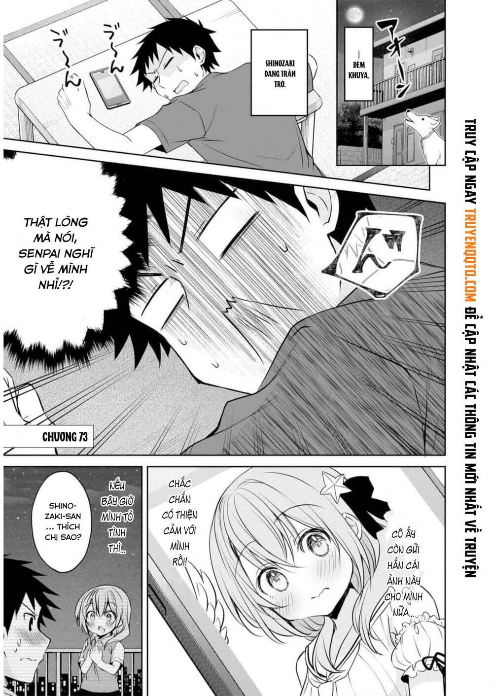 Câu Chuyện Về Tiền Bối Nhỏ Nhắn Ở Chỗ Làm Của Tôi Chapter 73 - 2