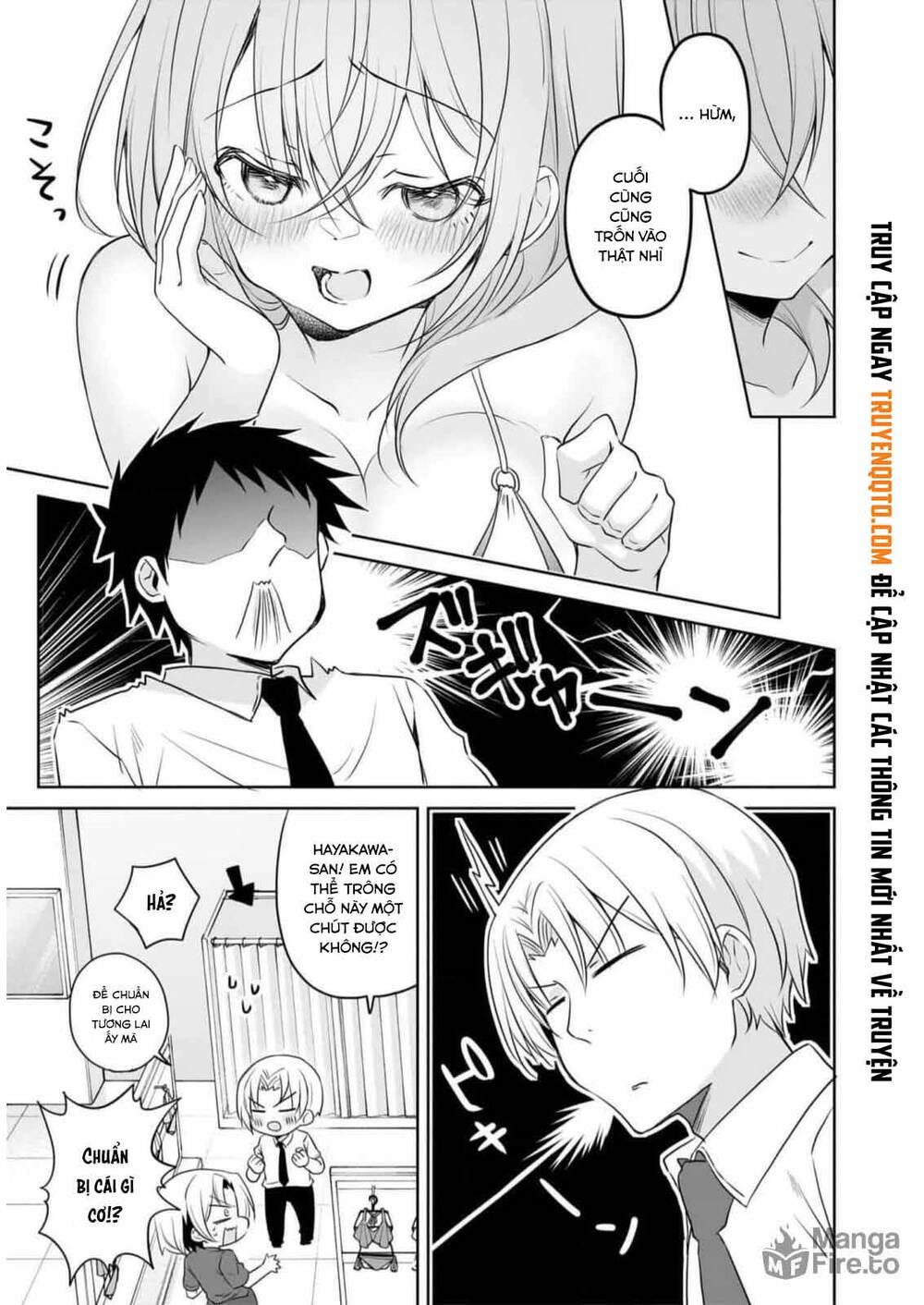 Câu Chuyện Về Tiền Bối Nhỏ Nhắn Ở Chỗ Làm Của Tôi Chapter 76.1 - 4