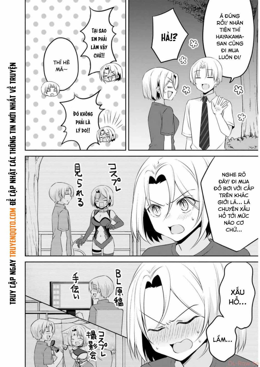 Câu Chuyện Về Tiền Bối Nhỏ Nhắn Ở Chỗ Làm Của Tôi Chapter 76.2 - 3