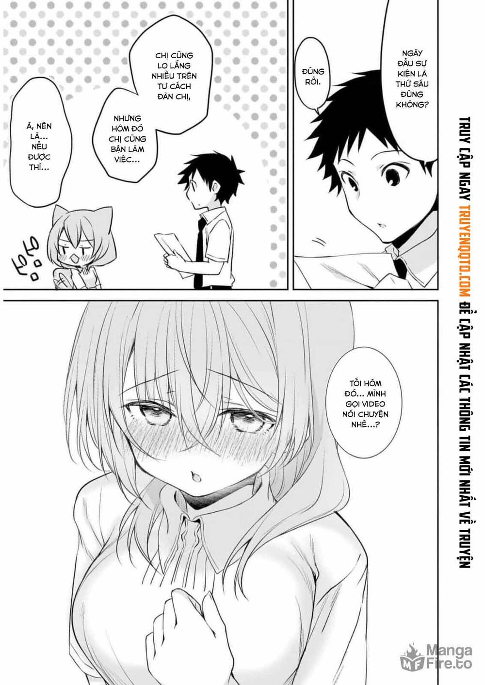 Câu Chuyện Về Tiền Bối Nhỏ Nhắn Ở Chỗ Làm Của Tôi Chapter 77 - 4