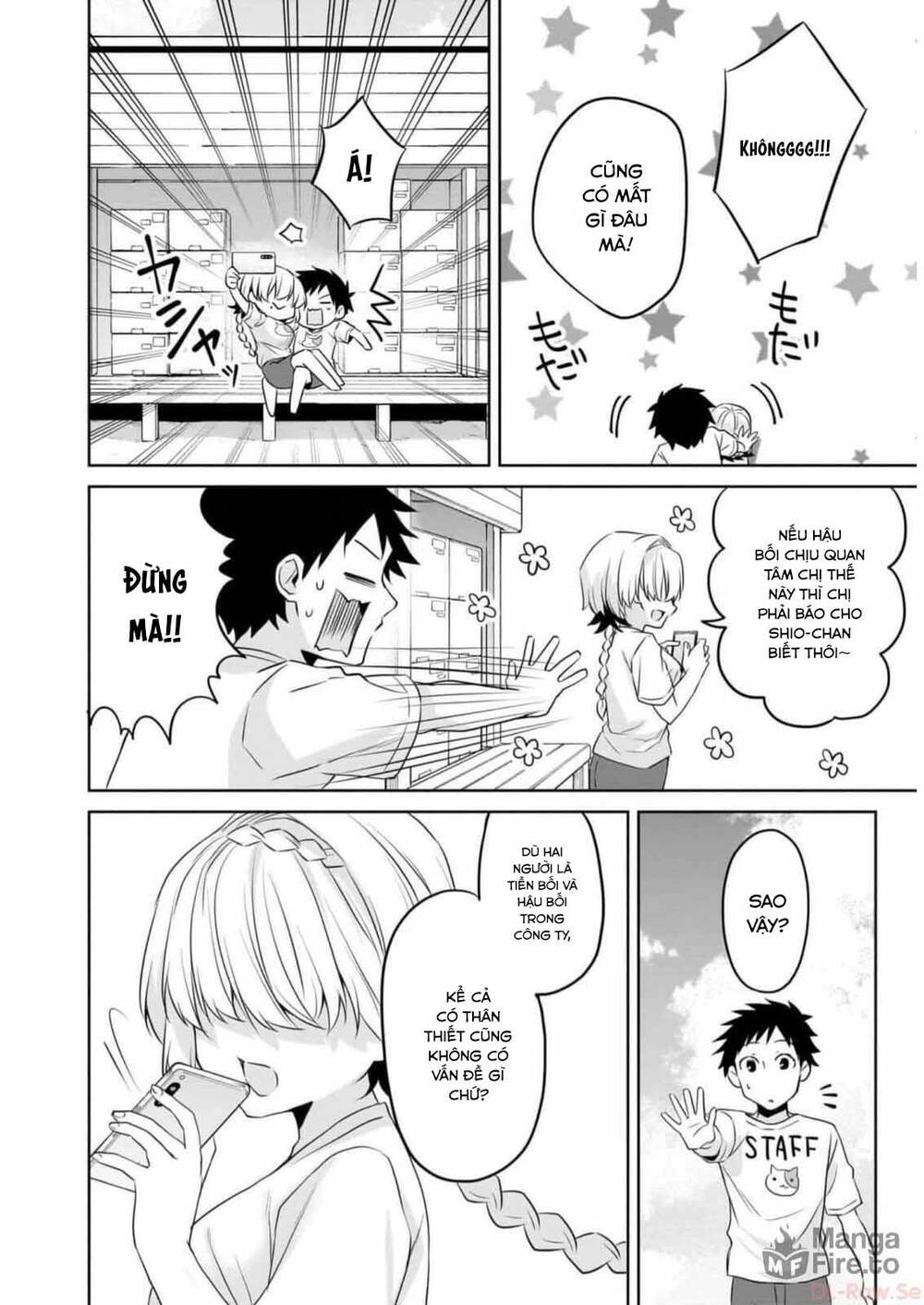 Câu Chuyện Về Tiền Bối Nhỏ Nhắn Ở Chỗ Làm Của Tôi Chapter 77 - 13