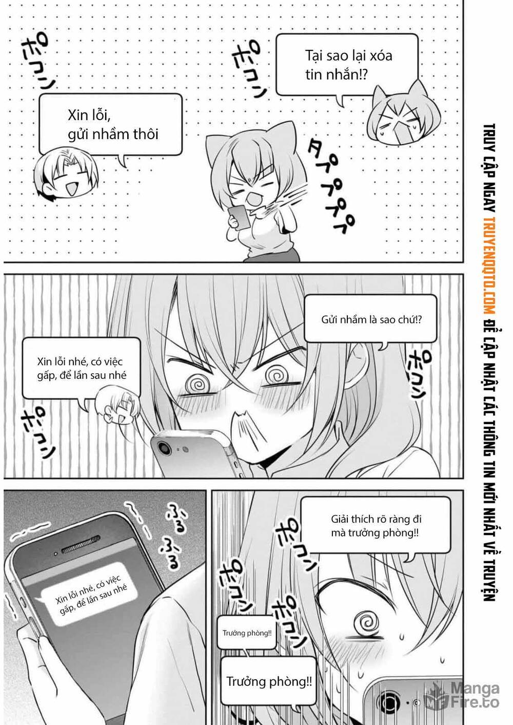 Câu Chuyện Về Tiền Bối Nhỏ Nhắn Ở Chỗ Làm Của Tôi Chapter 78 - 4