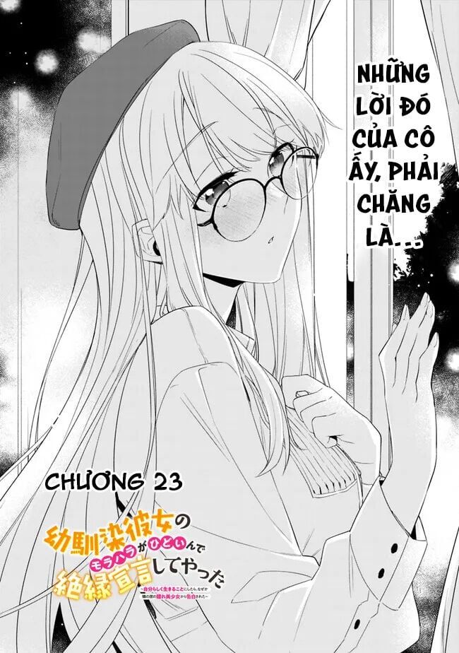 Osananajimi Kanojo no Morahara ga Hidoin de Zetsuen Sengen shite Yatta Chapter 23 - 3