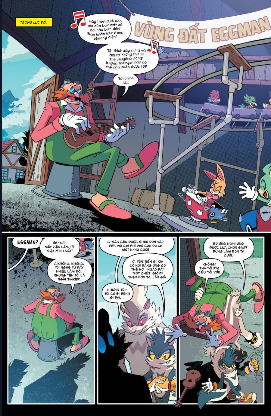 Sonic The Hedgehog Chapter 10 - 12