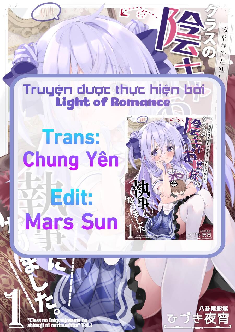 Tôi Trở Thành Quản Gia Của Cô Nàng Ủ Rũ Cùng Lớp Chapter 13 - 1