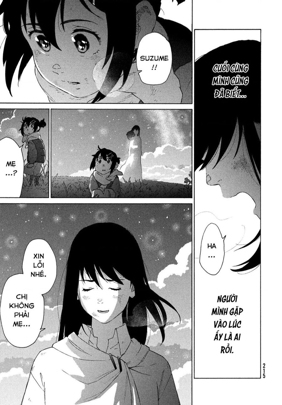 Khóa Chặt Cửa Nào Suzume Chapter 15 - 19