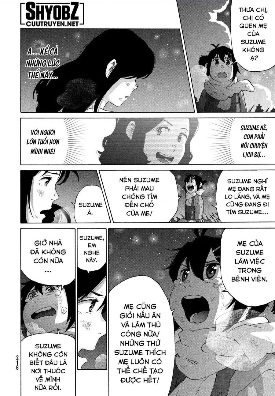 Khóa Chặt Cửa Nào Suzume Chapter 15 - 20