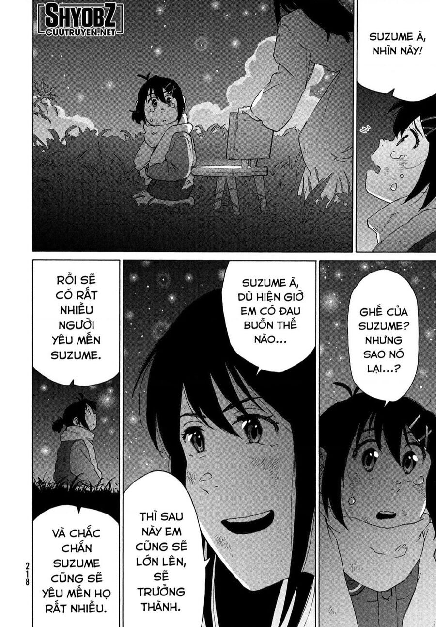 Khóa Chặt Cửa Nào Suzume Chapter 15 - 22