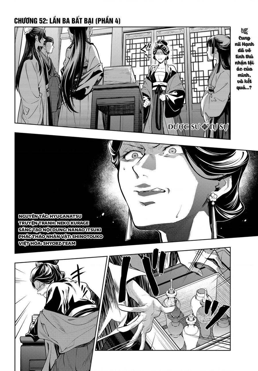 Dược Sư Tự Sự - Nhật Ký Giải Mã Bí Ẩn Chốn Hậu Cung Của Maomao Chapter 52.5 - 2