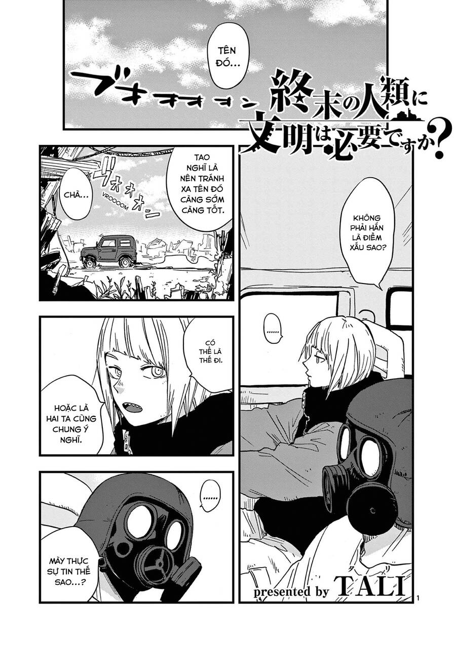 Liệu Nhân Loại Có Cần Nền Văn Minh Hậu Tận Thế Không? Chapter 23 - 2
