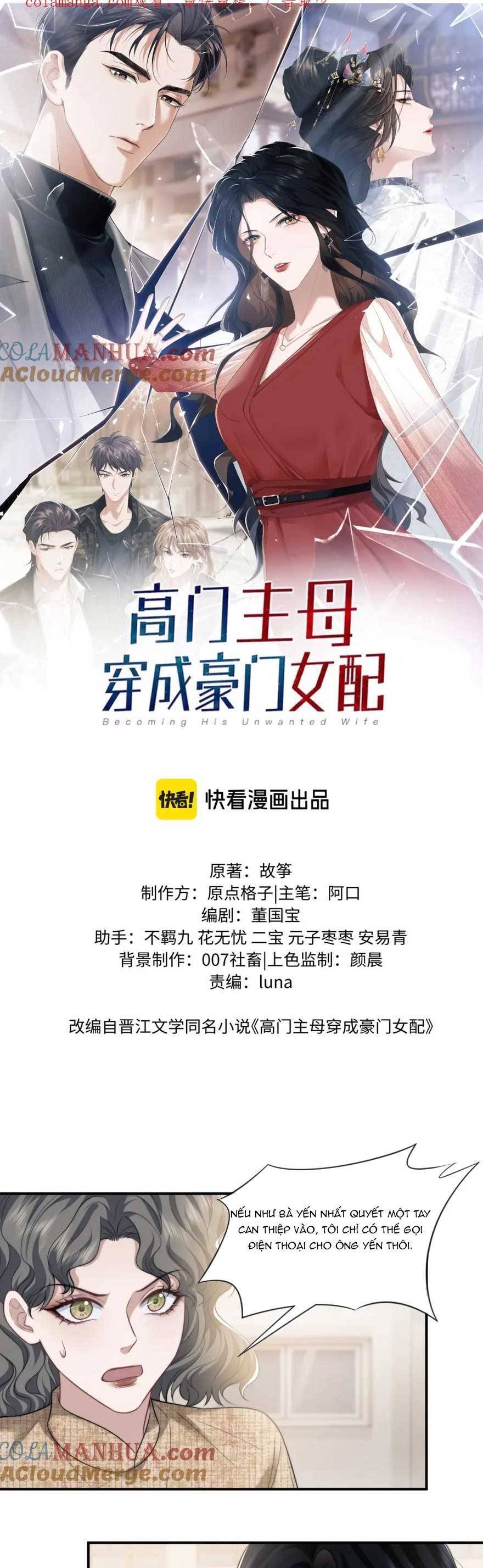 Chủ Mẫu Xuyên Không Tới Làm Phu Nhân Hào Môn Chapter 48 - 4