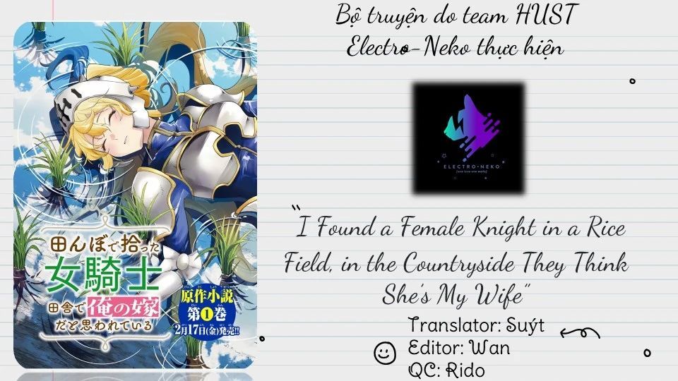 I Found A Female Knight In A Rice Field, In The Countryside They Think She’s My Wife Chapter 41 - 2