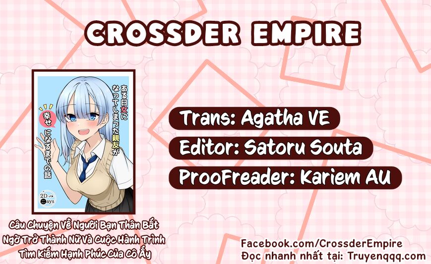 Câu Chuyện Về Người Bạn Thân Bất Ngờ Trở Thành Nữ Và Cuộc Hành Trình Tìm Kiếm Hạnh Phúc Của Cô Ấy Chapter 4 - 1