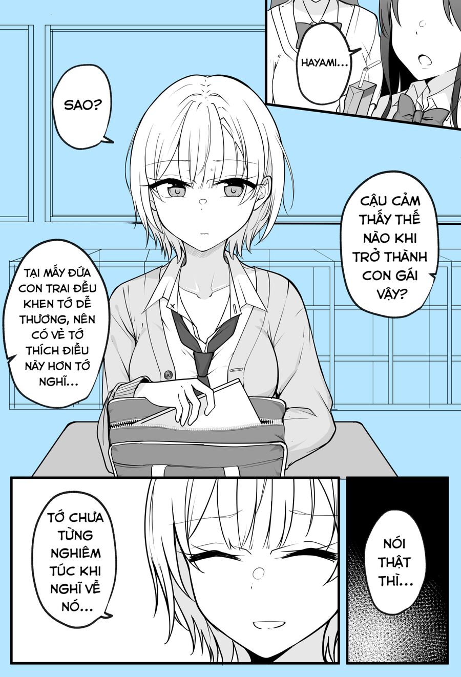 Câu Chuyện Về Người Bạn Thân Bất Ngờ Trở Thành Nữ Và Cuộc Hành Trình Tìm Kiếm Hạnh Phúc Của Cô Ấy Chapter 4 - 2