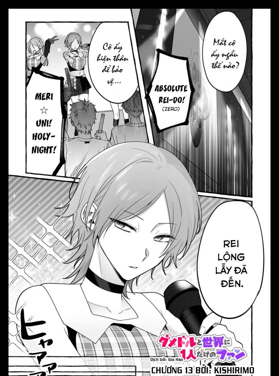 Damedol: Cô Idol Hậu Đậu Và Người Hâm Mộ Duy Nhất Trên Thế Giới Chapter 13 - 1