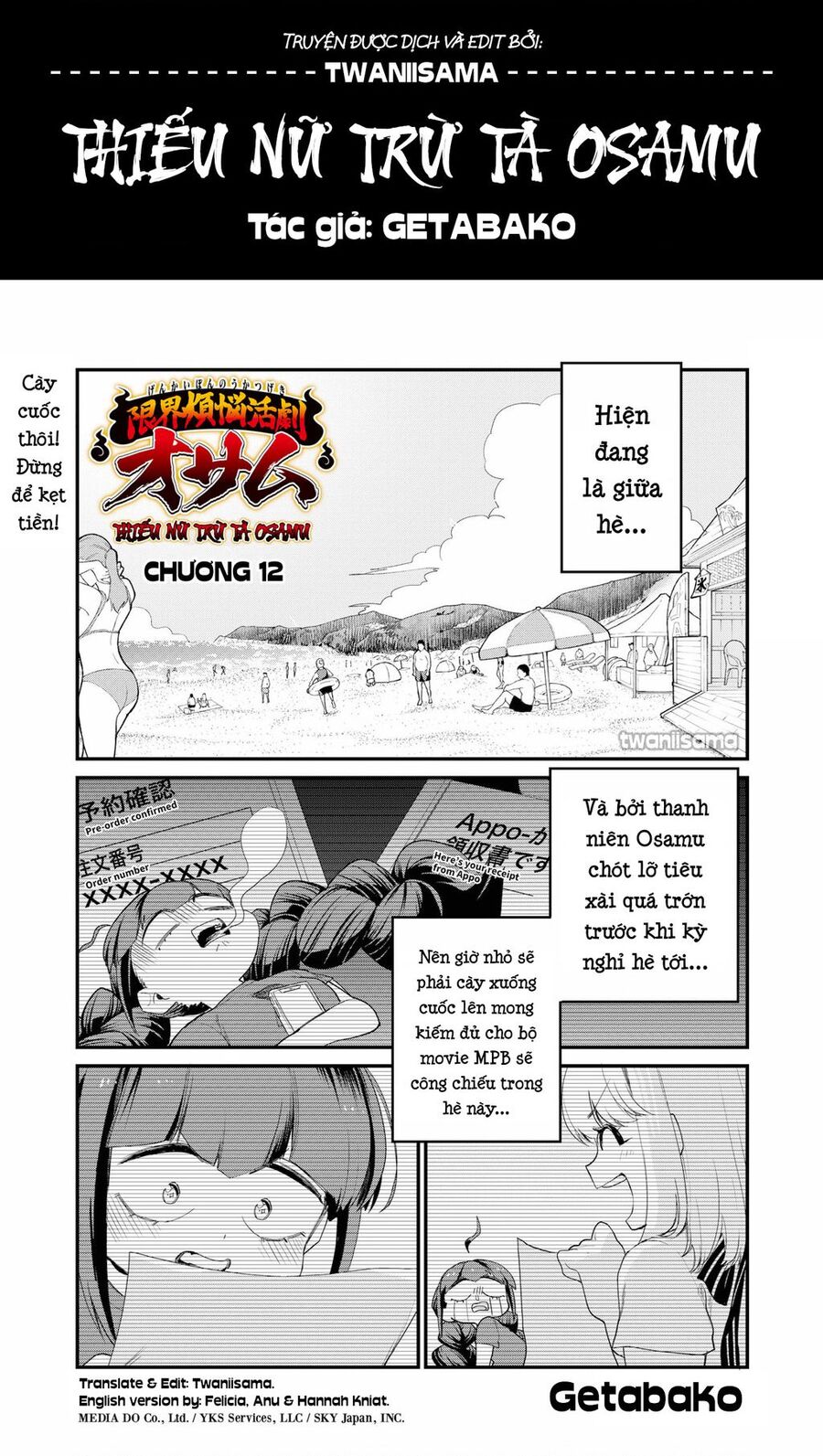 Thiếu Nữ Trừ Tà Osamu Chapter 12 - 1