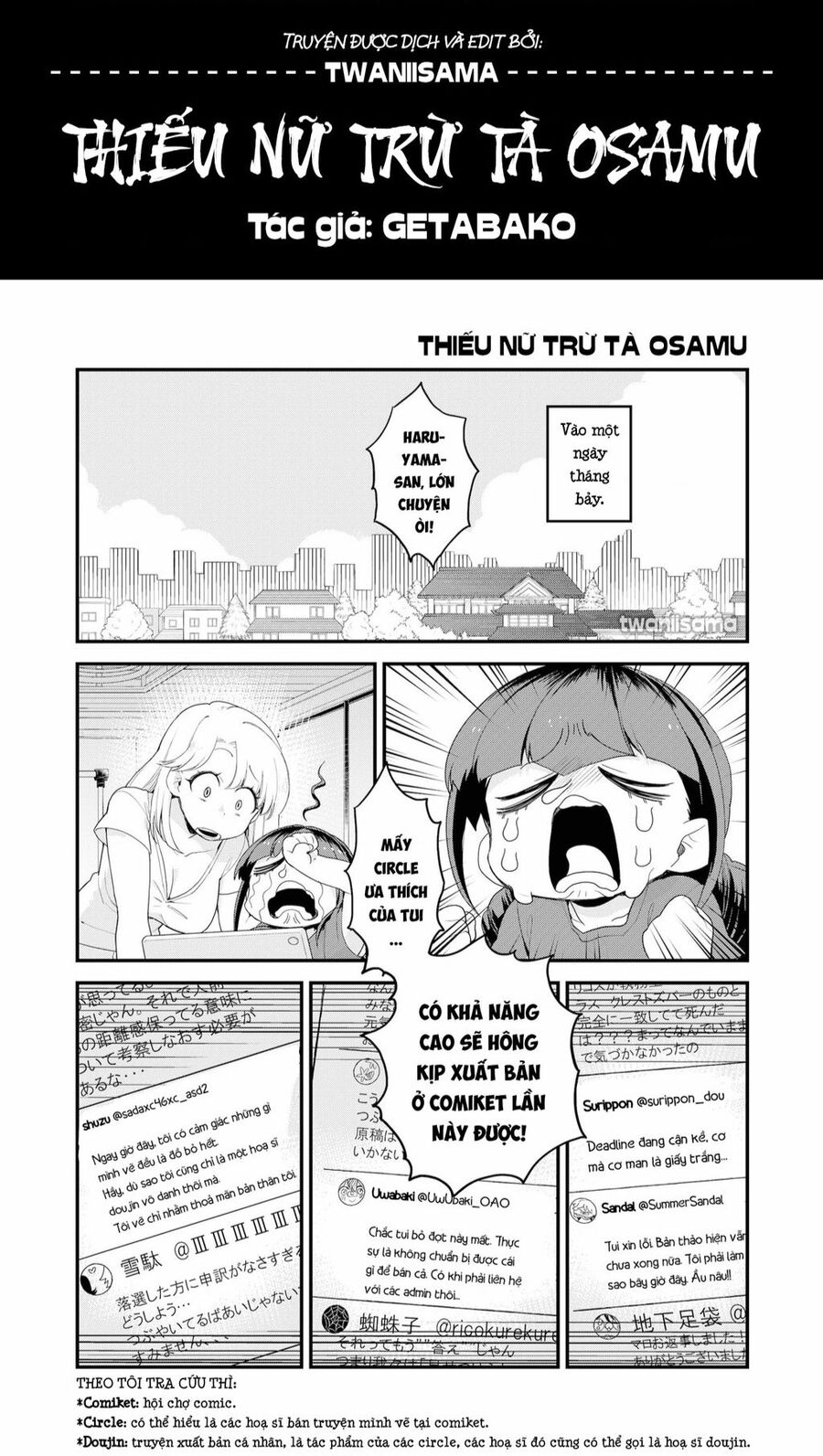 Thiếu Nữ Trừ Tà Osamu Chapter 14 - 1