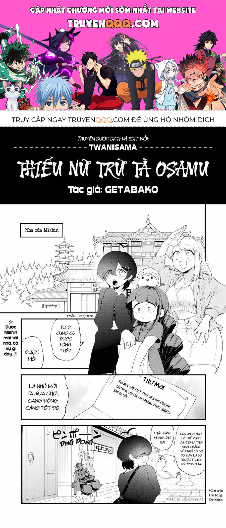 Thiếu Nữ Trừ Tà Osamu Chapter 20 - 1