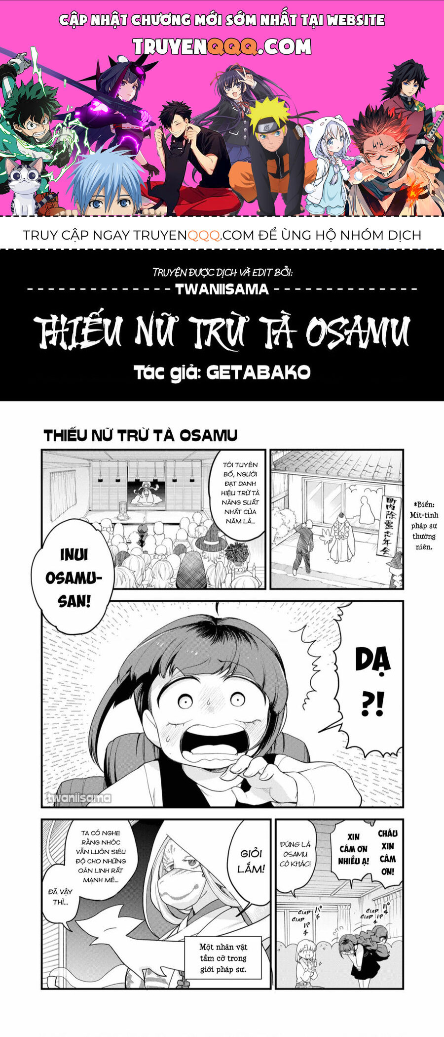 Thiếu Nữ Trừ Tà Osamu Chapter 26 - 1