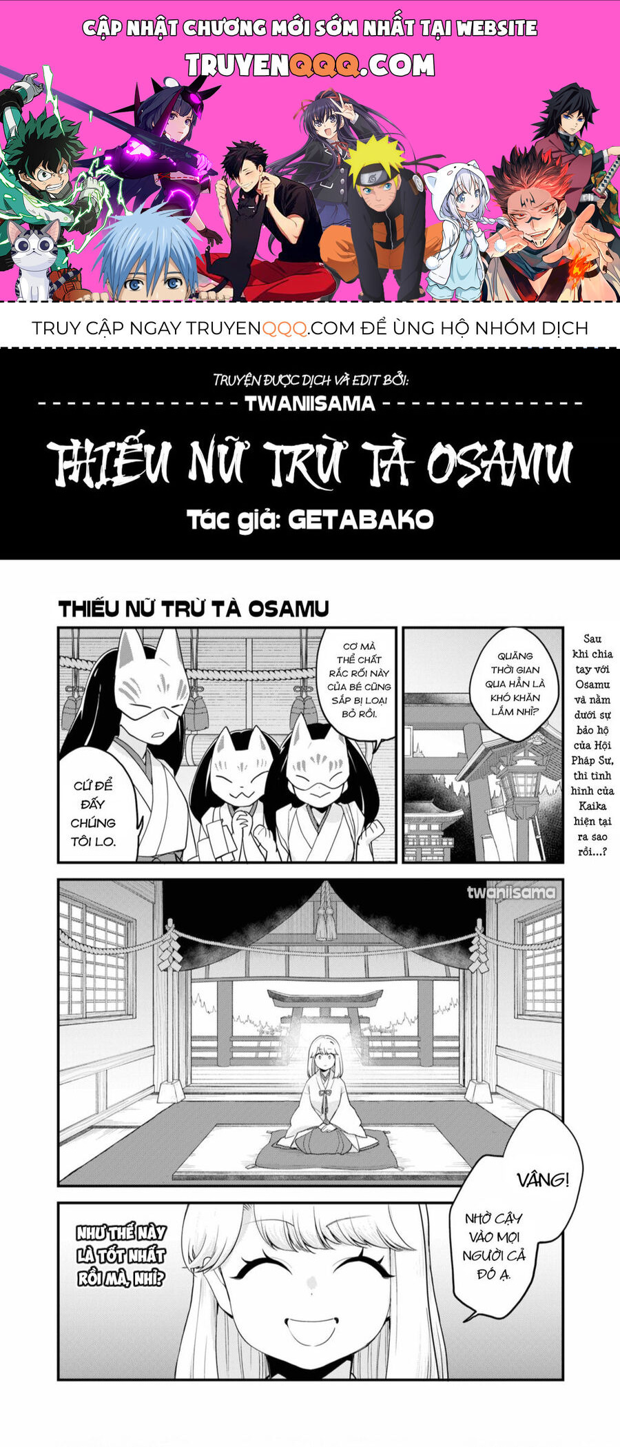 Thiếu Nữ Trừ Tà Osamu Chapter 27 - 1