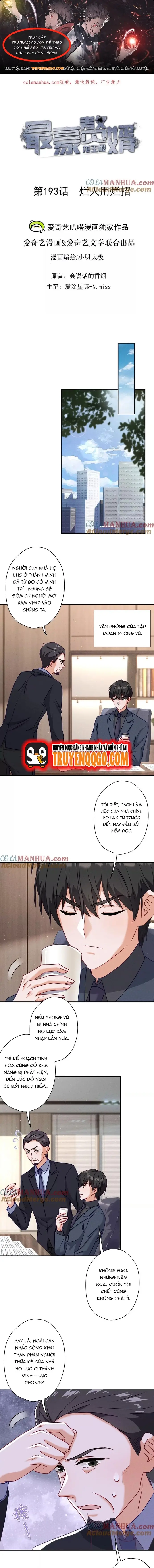 Long Vương Điện: Người Ở Rể Giàu Nhất Chapter 193 - 1